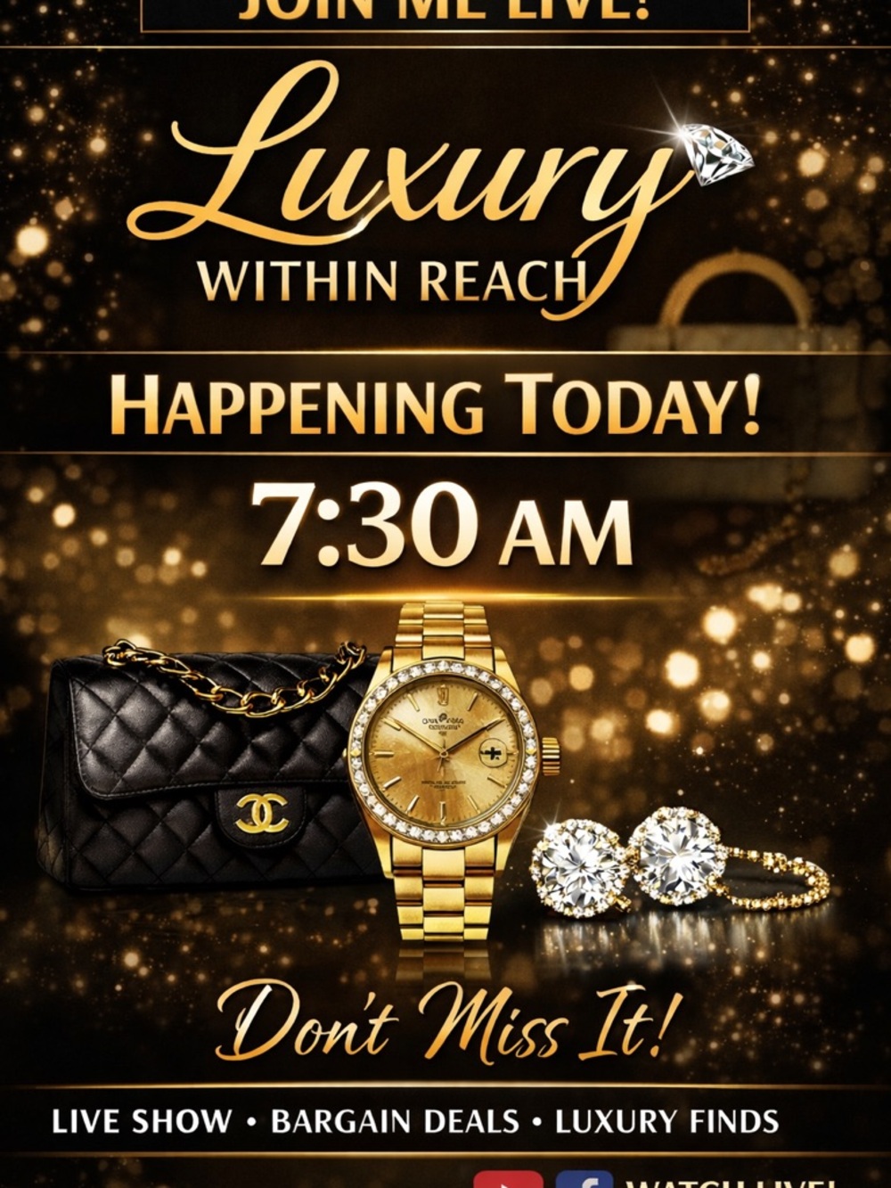 🍾LIVE SHOW🍾. Luxury Show: Bags & Accessories